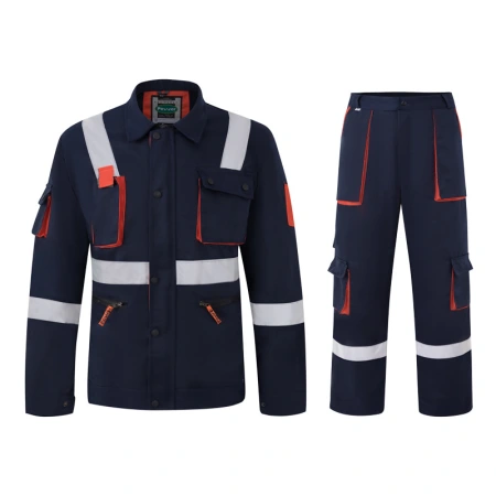 Export European code polyester-polyester twill long-sleeved reflective strip two-piece work clothes, auto repair work clothes, workshop factory uniforms, labor protection clothing, spring and autumn long-sleeved work clothes, men's dirt-resistant and wear-resistant labor protection clothing wholesale, auto repair clothing, workshop factory uniforms, construction site uniforms Export European code polyester-polyester twill long-sleeved reflective strip two-piece work clothes, auto repair work clothes, workshop factory uniforms, labor protection clothing, spring and autumn long-sleeved work clothes, men's dirt-resistant and wear-resistant labor protection clothing wholesale, auto repair clothing, workshop factory uniforms, construction site uniforms